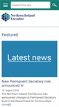 Mobile Screenshot of northernireland.gov.uk
